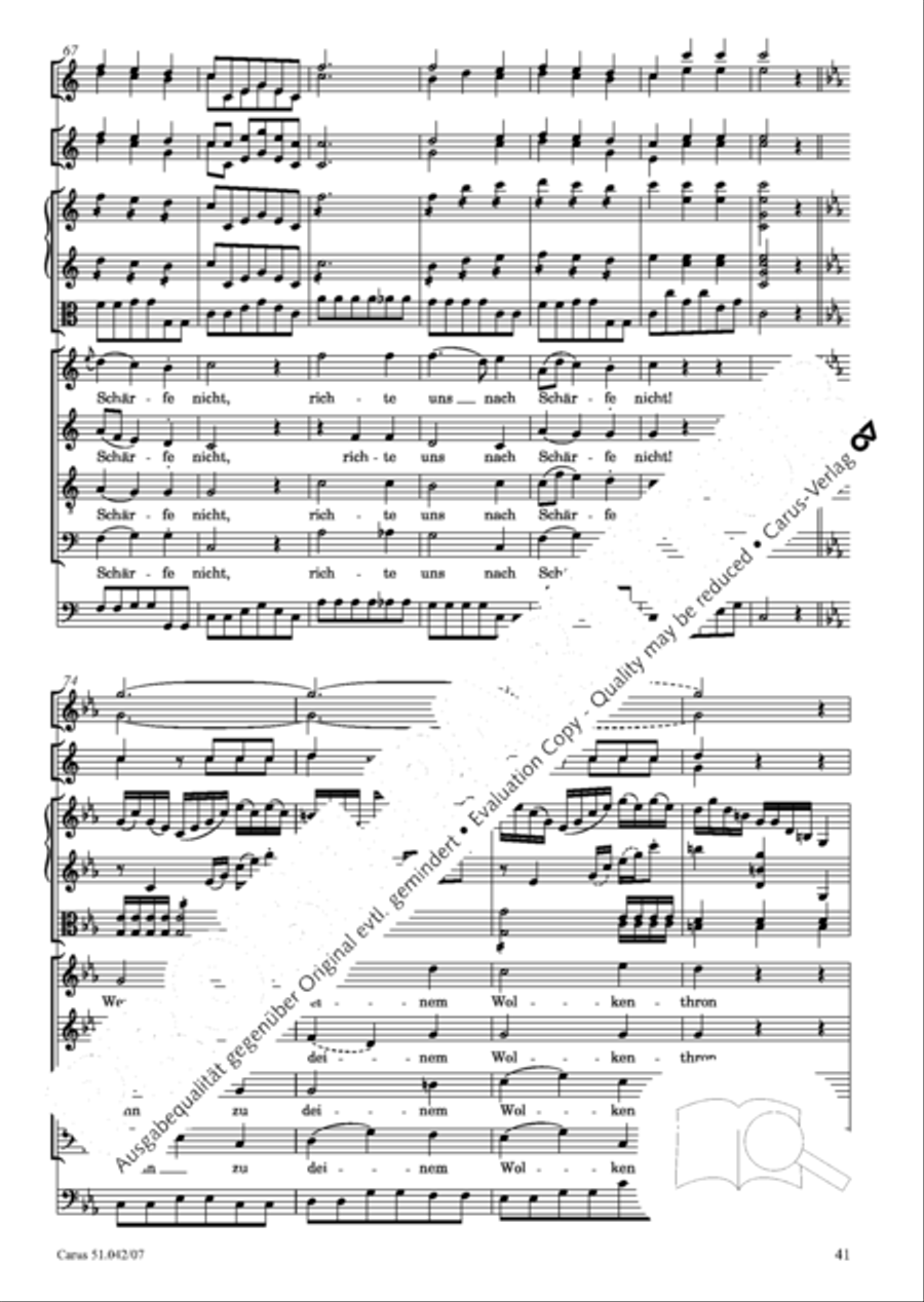 Grabmusik 4-Part scores gallery preview page 42
