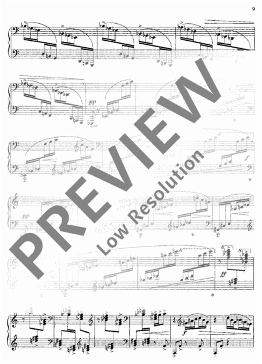 Tessiner Piano book Piano Solo scores gallery preview page 10