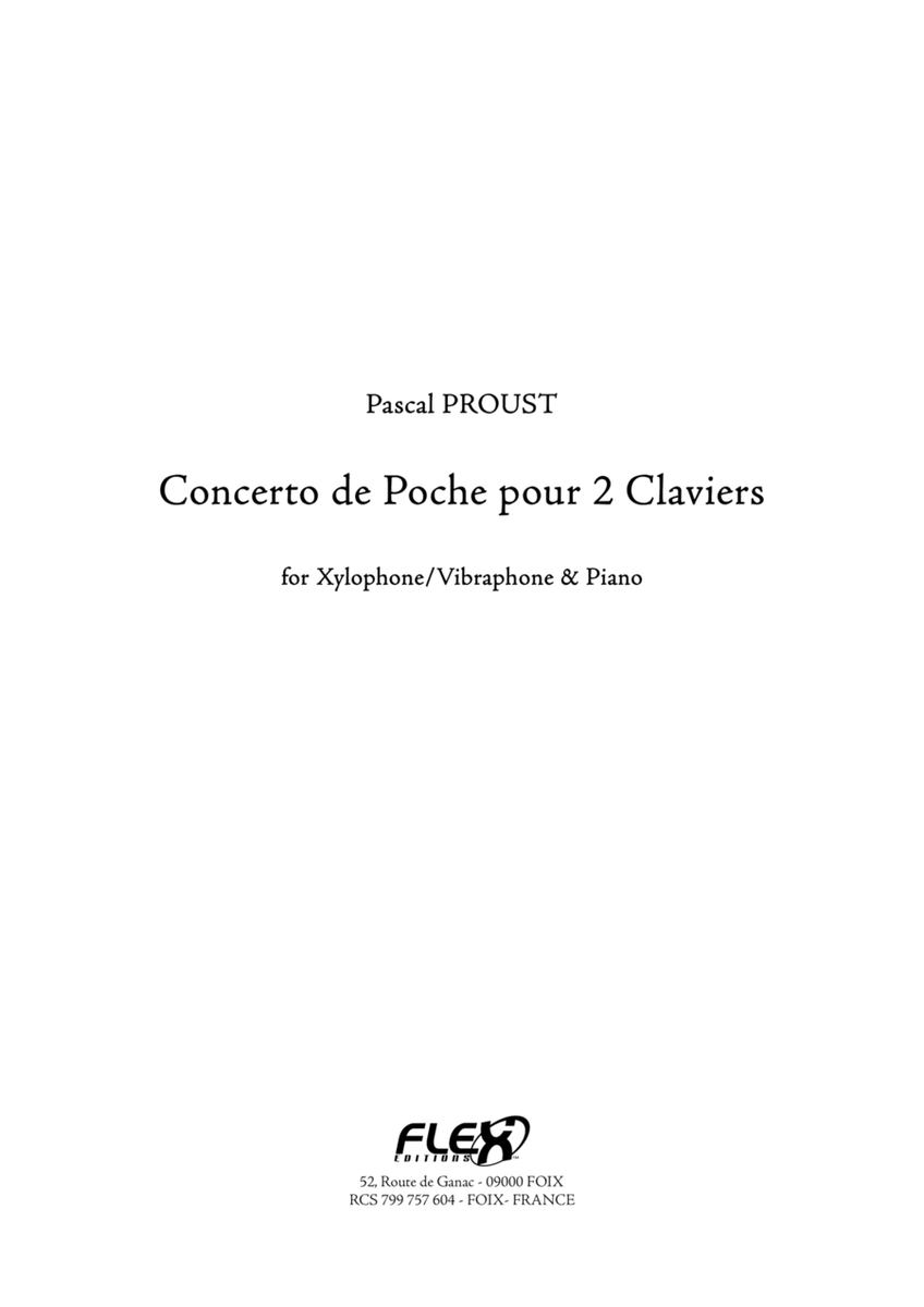 Concerto de Poche pour 2 Claviers image number null