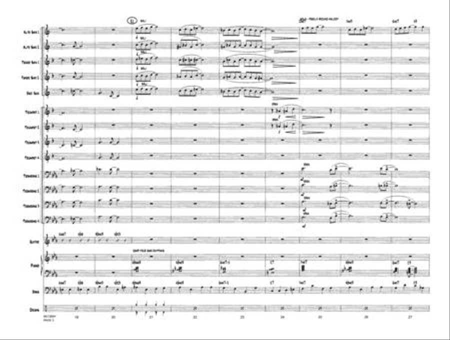 It's Been a Long, Long Time Jazz Ensemble scores gallery preview page 3