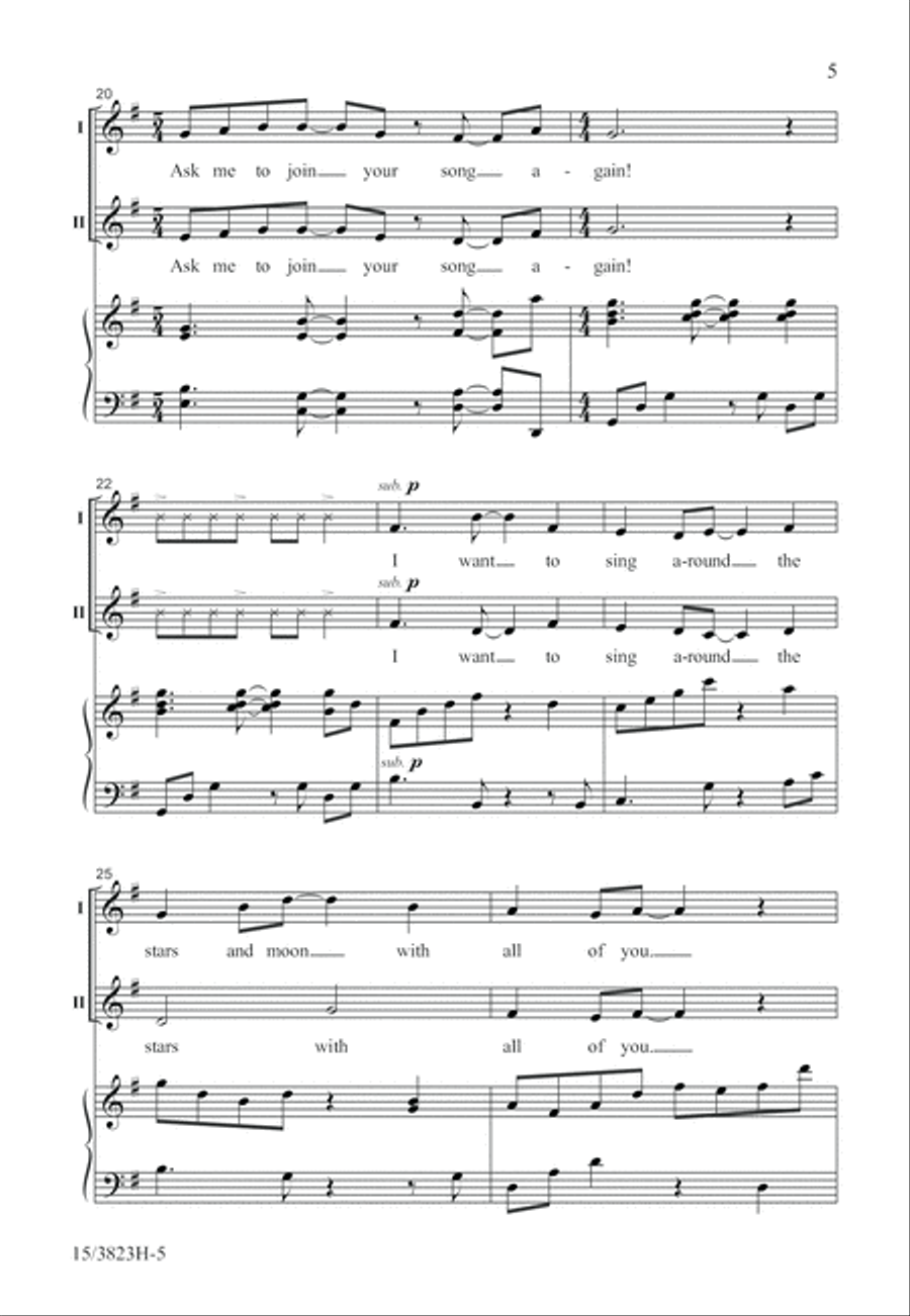 Isn't It Amazing? 2-Part scores gallery preview page 5