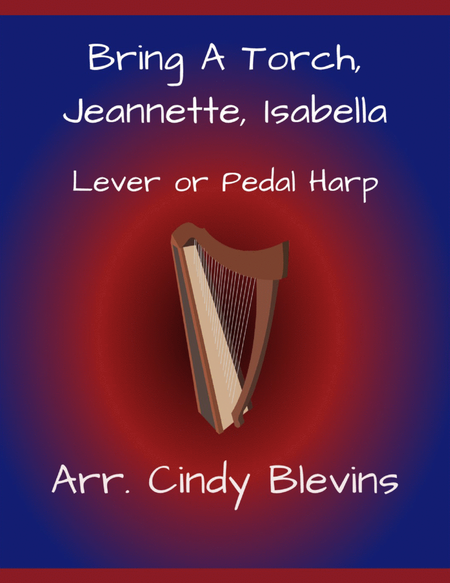 Bring A Torch, Jeannette, Isabella, for Lever or Pedal Harp image number null