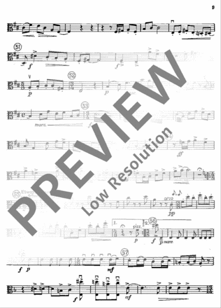 Frühlingserwarten Viola scores gallery preview page 9