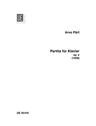 Book cover for Partita Op. 2