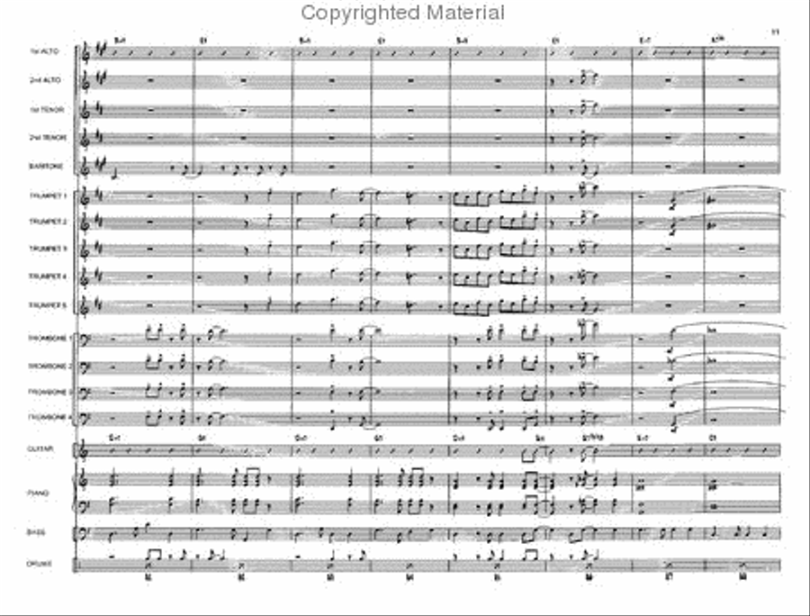 Northern Encounter Jazz Ensemble scores gallery preview page 12