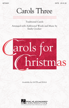 Book cover for Carols Three