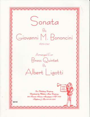 Book cover for Sonata (Albert Ligotti)