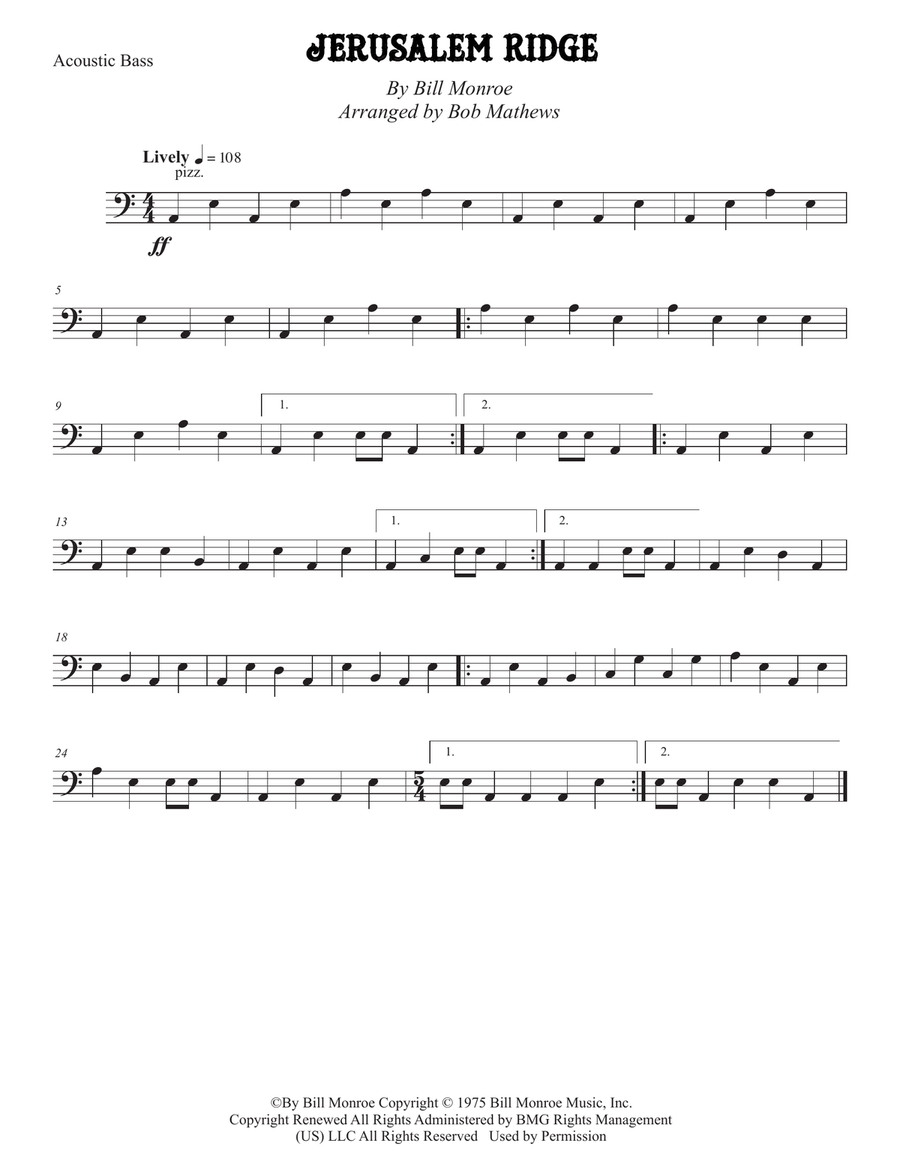 Jerusalem Ridge String Duet scores gallery preview page 4