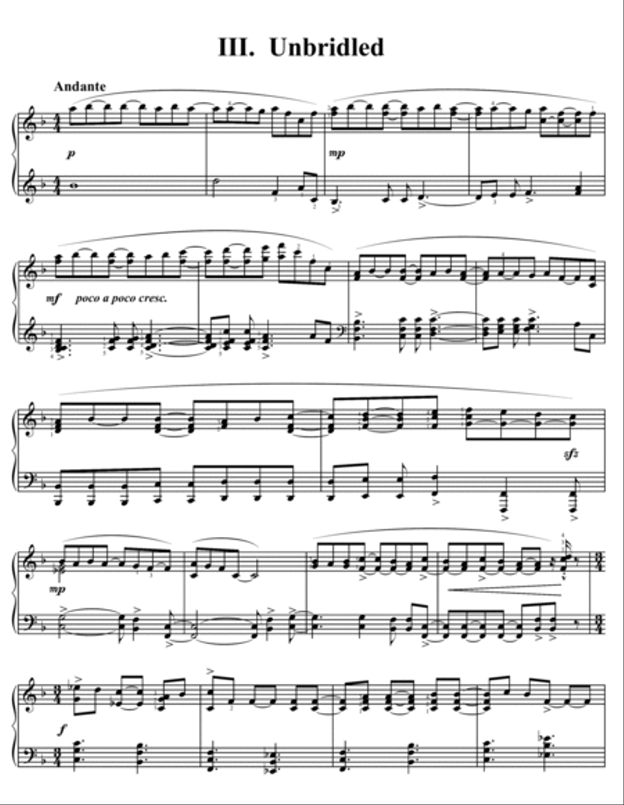 Afternoon on the Painted Plains Piano Solo scores gallery preview page 5