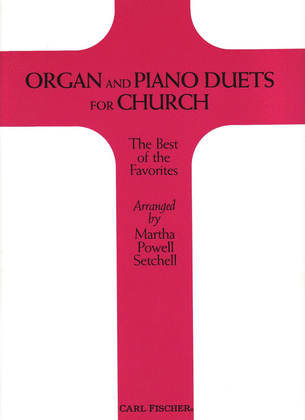Book cover for Organ And Piano Duets For Church