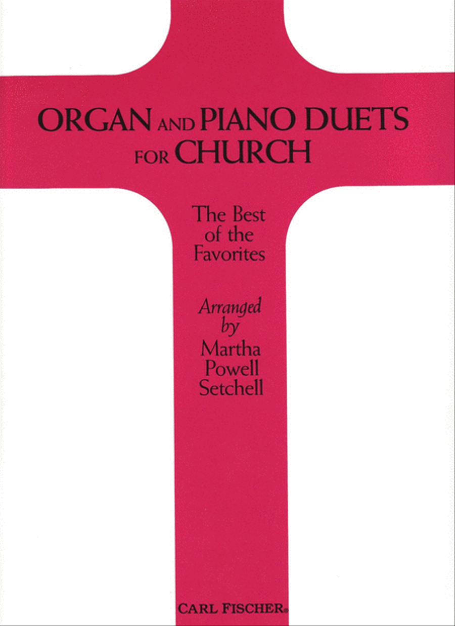 Book cover for Organ And Piano Duets For Church