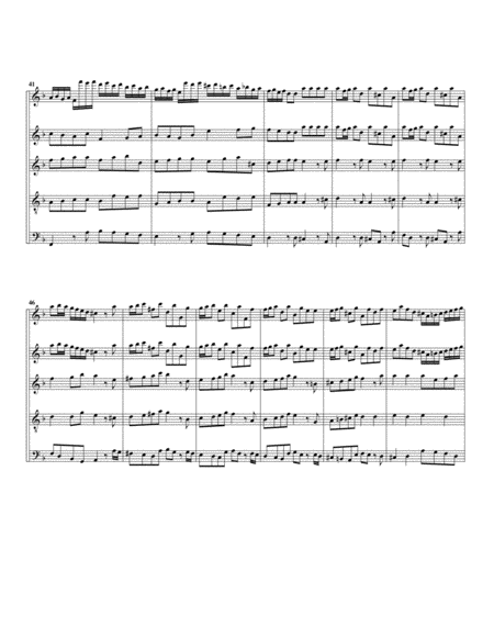 Concerto, Op.5, no.7 (arrangement for 5 recorders)