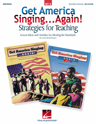Book cover for Get America Singing...Again! Strategies for Teaching - Set A