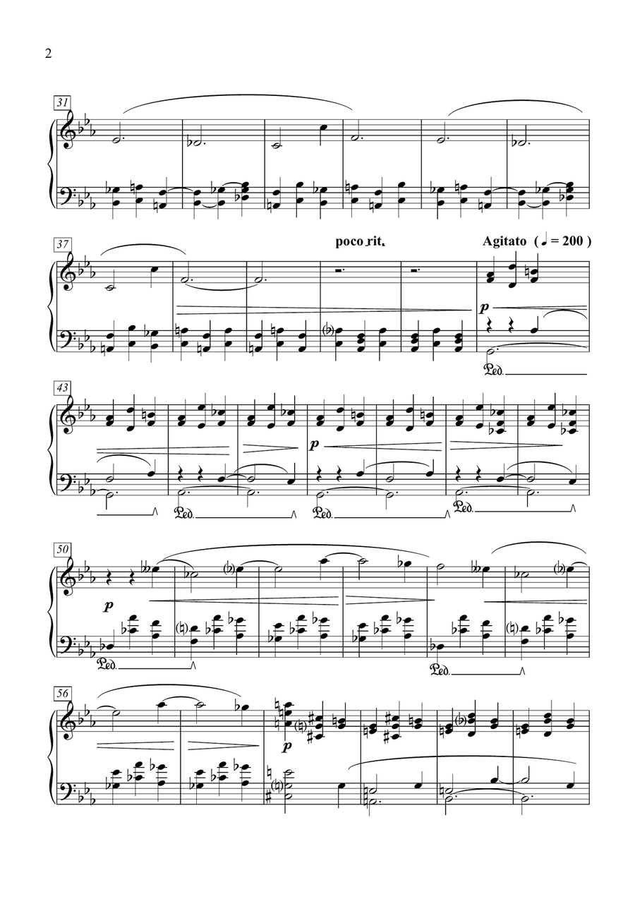 Nocturne 12 Nocturne 12 Piano Solo scores gallery preview page 2