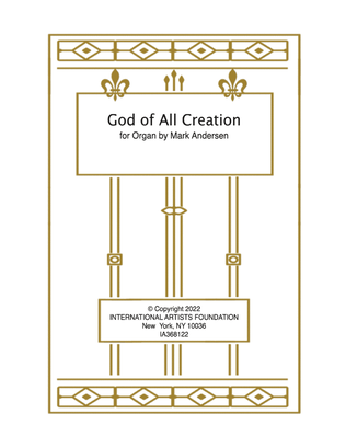 God of All Creation for organ by Mark Andersen