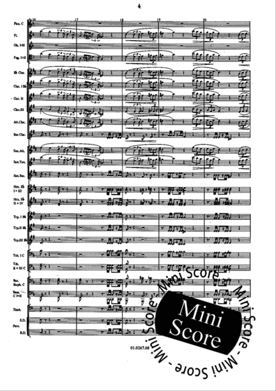 Vespri Siciliani Concert Band scores gallery preview page 8