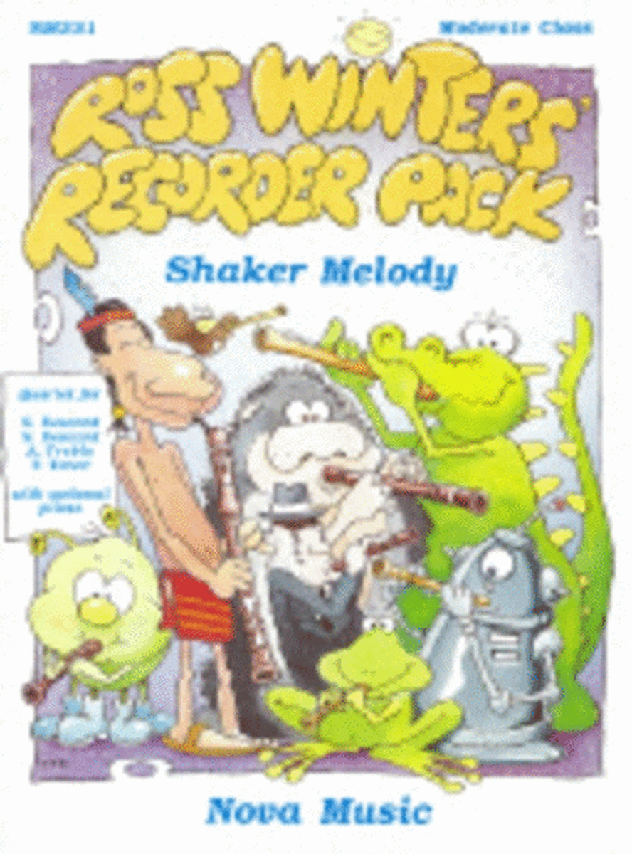Shaker Melody Arr Winters Recorder Quartet