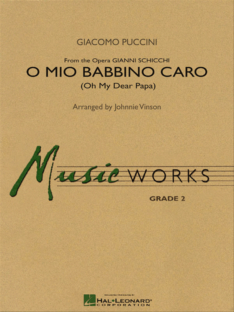 O mio babbino caro O mio babbino caro Concert Band scores gallery preview page 1