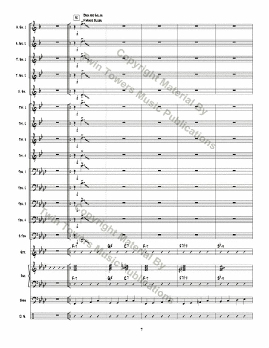 The Business Jazz Ensemble scores gallery preview page 8