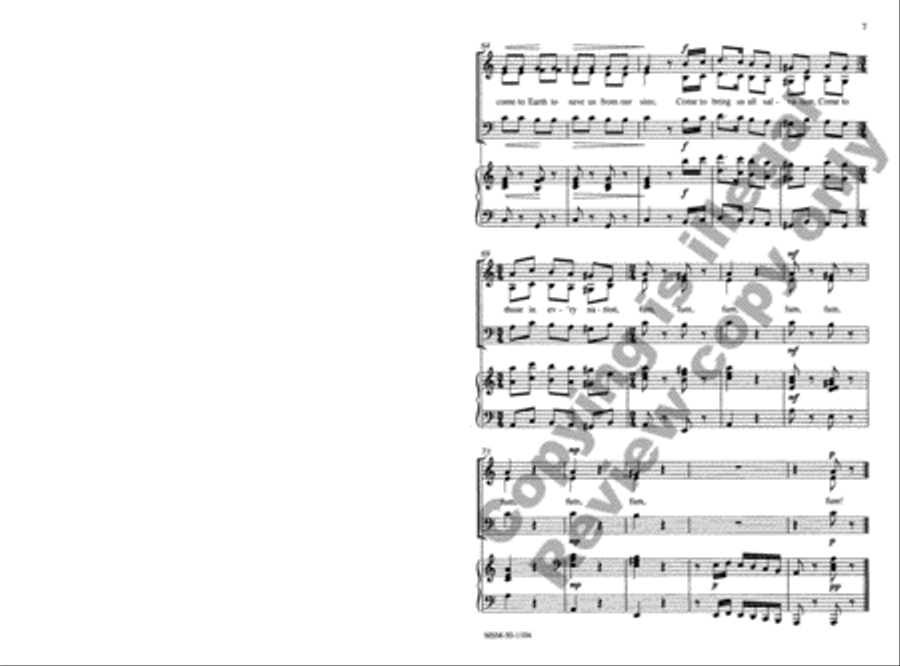 Fum! Fum! Fum! Fum! Fum! Fum! 3-Part scores gallery preview page 7