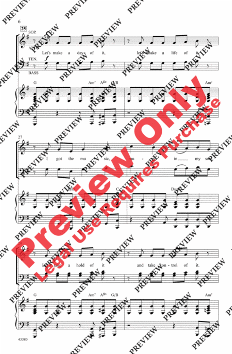 Music in My Soul - SoundTrax CD (CD only) Choir scores gallery preview page 6