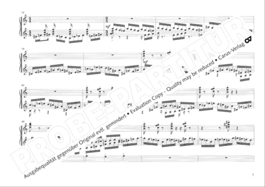 Toccata and Fugue Organ scores gallery preview page 8