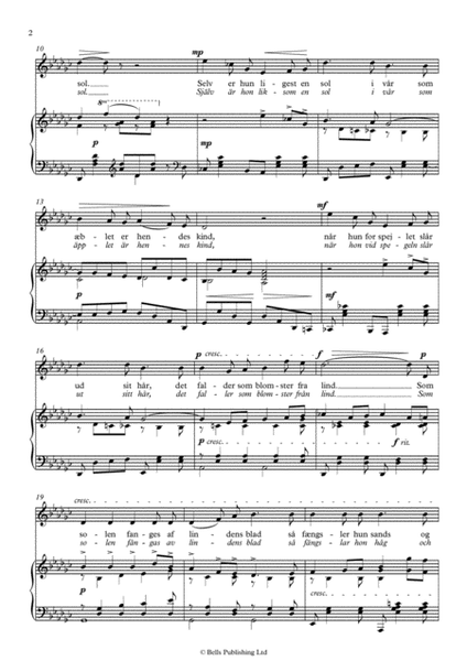 Jungfrun under lind, Op. 10 No. 1 (G-flat Major)
