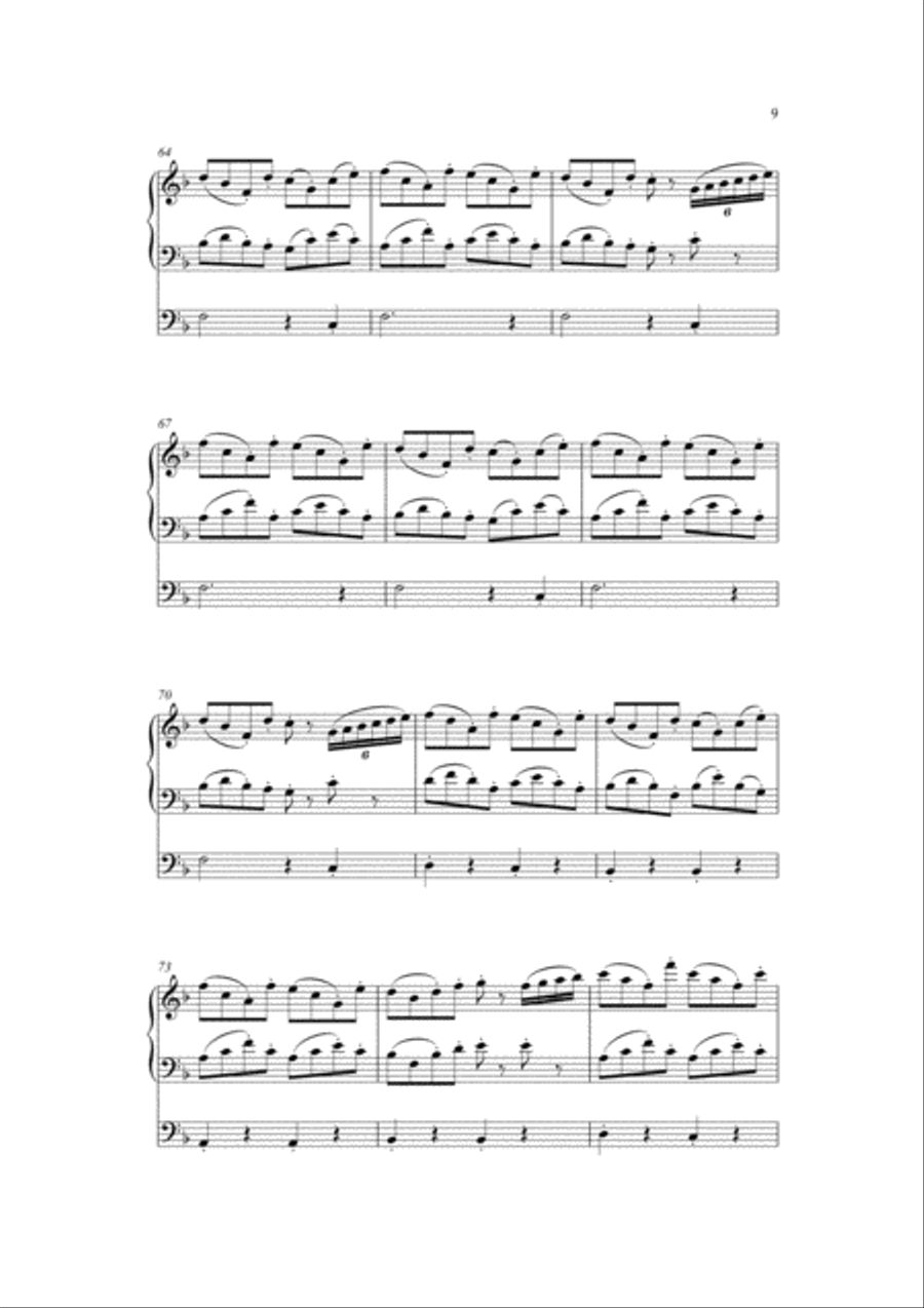 Noe! Noe! Noe! Noe! 4-Part scores gallery preview page 5