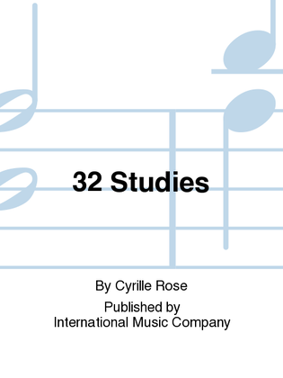 Book cover for 32 Studies