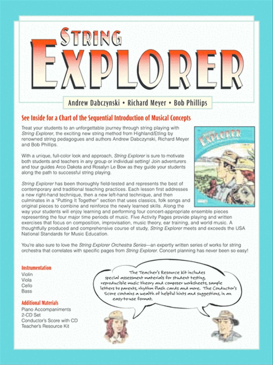 String Explorer, Book 1 Chamber Orchestra scores gallery preview page 2