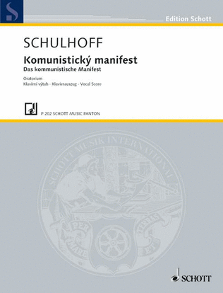 Book cover for Komunistický manifest
