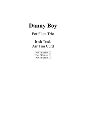 Danny Boy for Flute trio