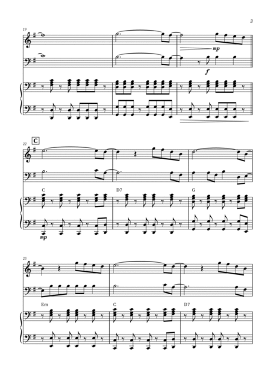 Viva La Vida Piano Trio scores gallery preview page 3