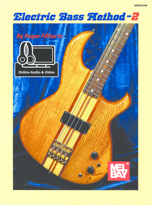 Book cover for Electric Bass Method Volume 2