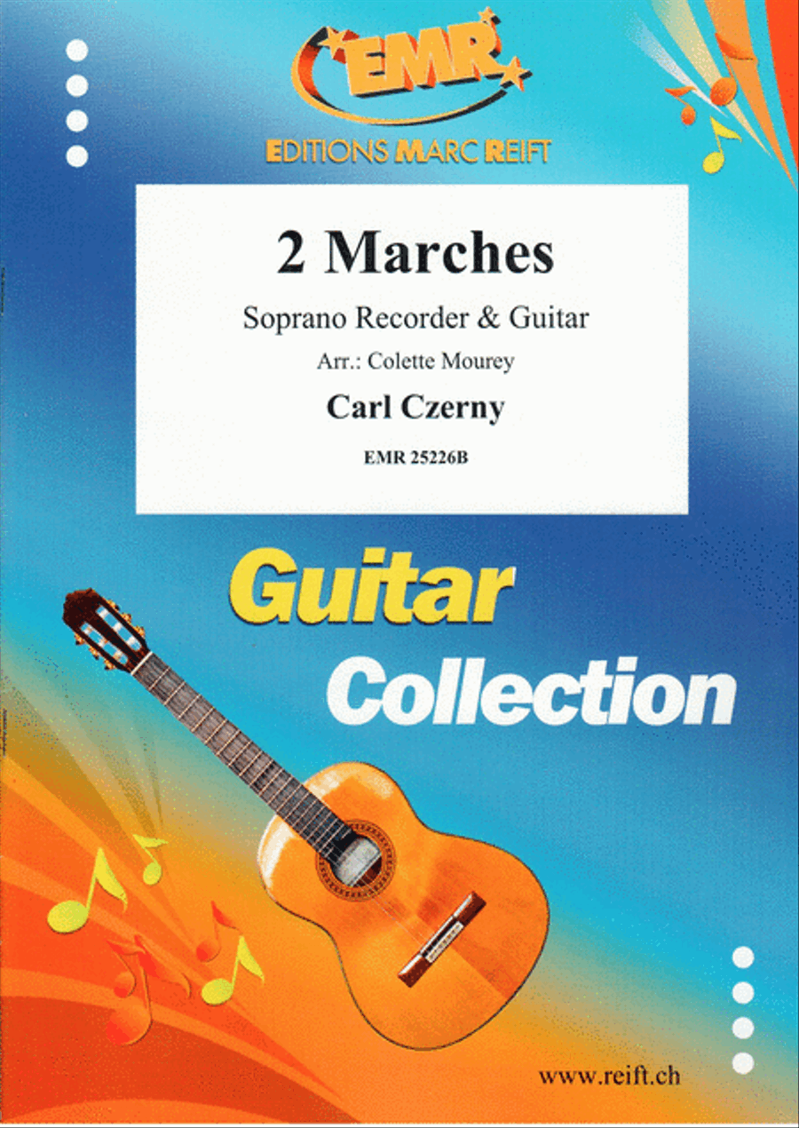 2 Marches Soprano Recorder scores gallery preview page 1