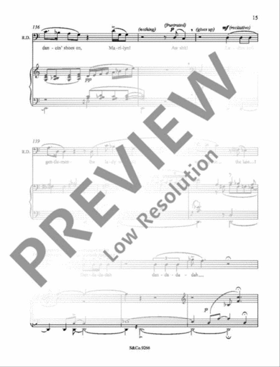 Marilyn Forever Bassoon scores gallery preview page 18