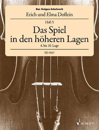 Geigenschulwerk Vol. 5 German