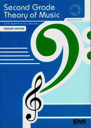 Book cover for Second Grade Theory Of Music