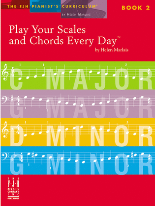 Book cover for Play Your Scales & Chords Every Day, Book 2