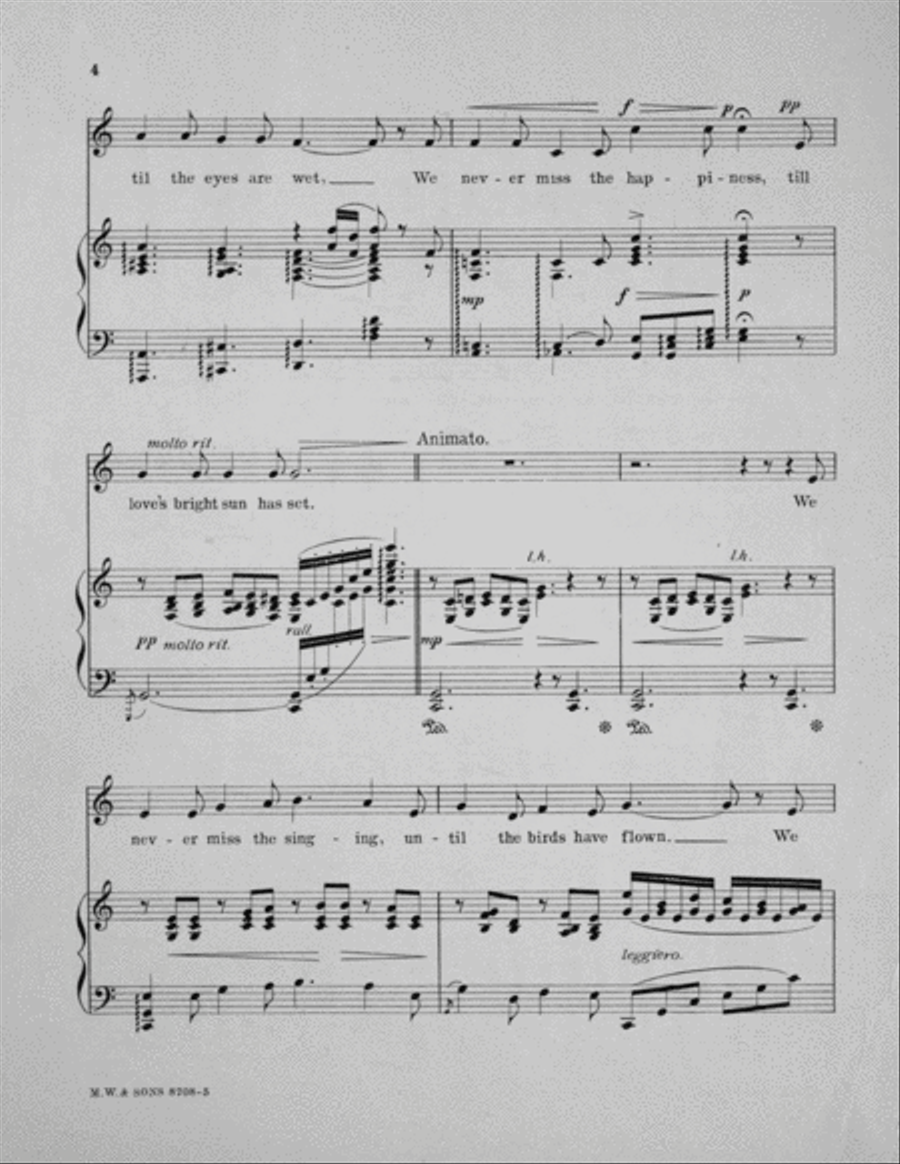 In the Garden of My Heart Voice scores gallery preview page 3