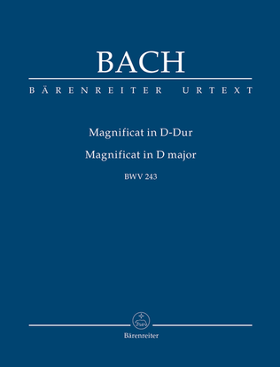 Book cover for Magnificat D major BWV 243