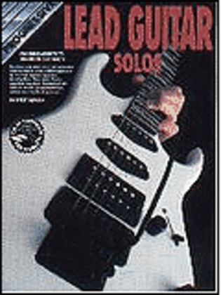 Book cover for Progressive Lead Guitar Solos (Book/CD)