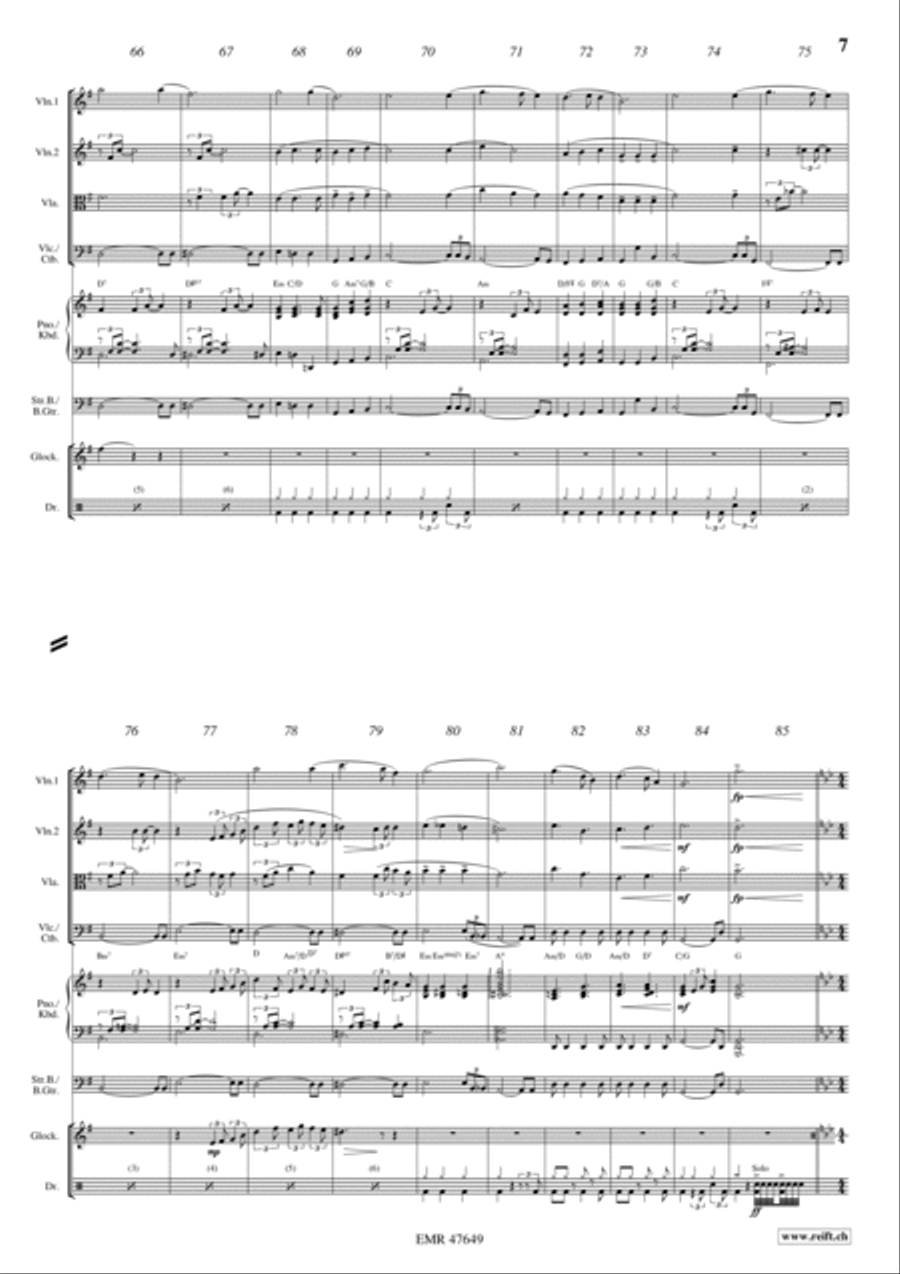 Christmas Medley Cello scores gallery preview page 6