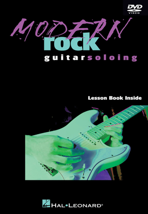 Book cover for Modern Rock Guitar Soloing