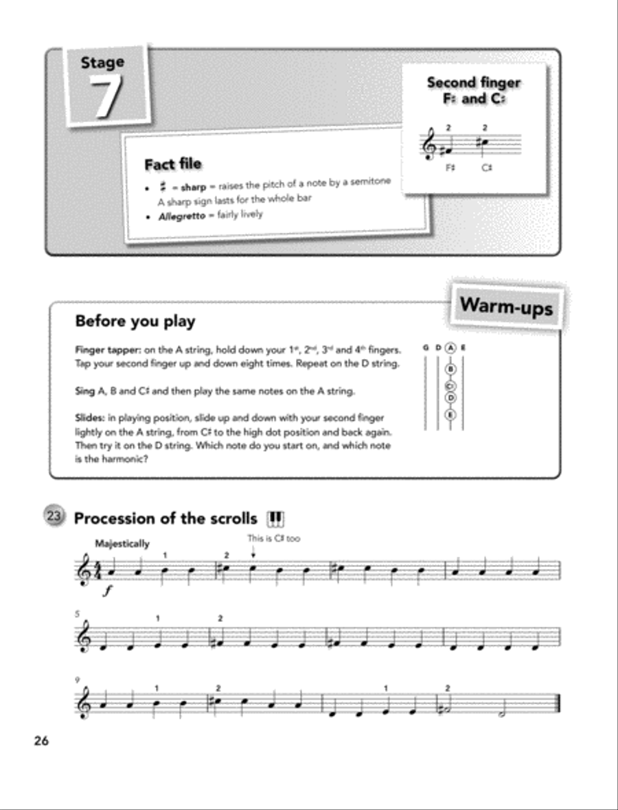 Violin Basics Violin scores gallery preview page 4