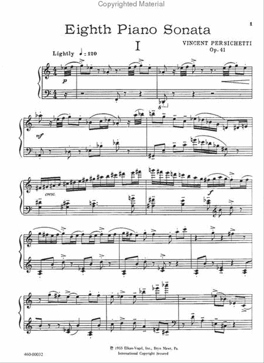 Eighth Piano Sonata Chamber Music scores gallery preview page 2