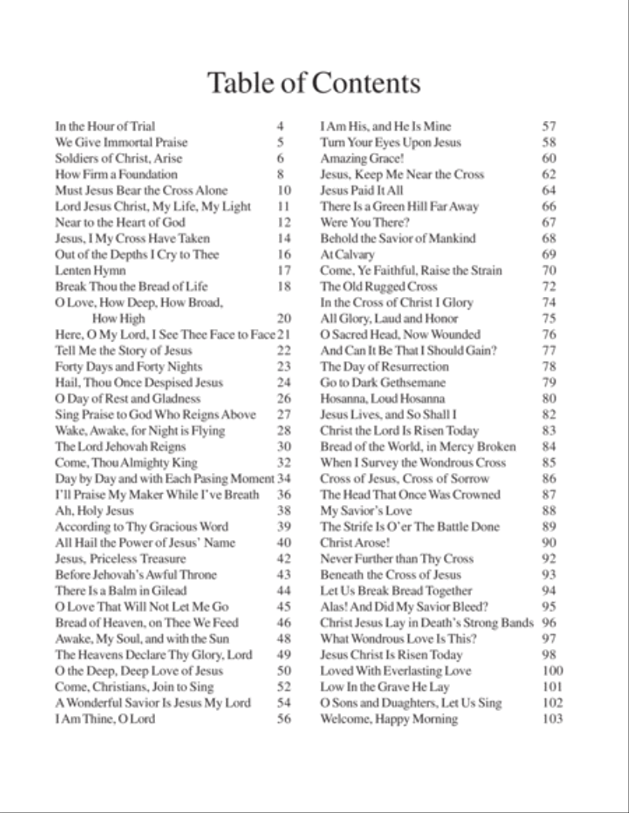 A Hymn A Day Volume 5 Harp scores gallery preview page 4