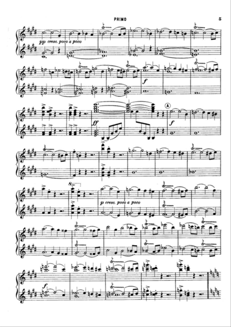 Rimsky-Korsakov      Sheherazade I, for piano duet(1 piano, 4 hands), PR831 1 Piano, 4-Hands scores gallery preview page 4