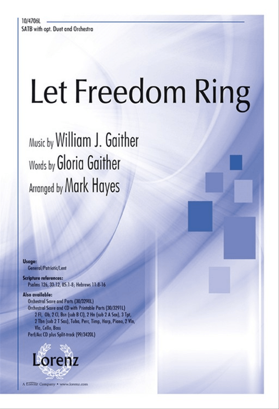 Let Freedom Ring 4-Part scores gallery preview page 1