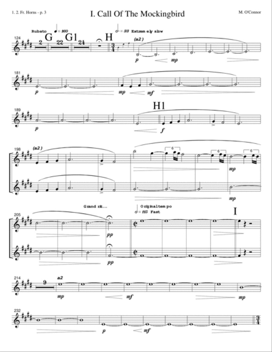Three Pieces For Violin and Orchestra 